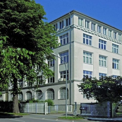 Der Institutsgebäude des Cetex Institutes an der Altchemnitzer Str. 11 in Chemnitz.